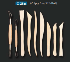 C28B - 6" 9pcs Wood and Wire Tools