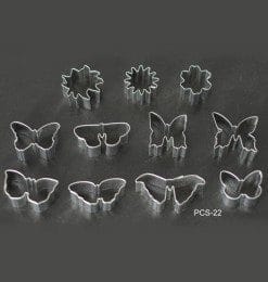 PCS22 - חותכנים פרפרים [סט]