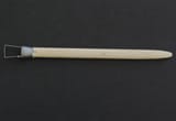 CR110 - RIBBON TOOL SERRATED BAMBOO HANDLE L 6''  W0.5''