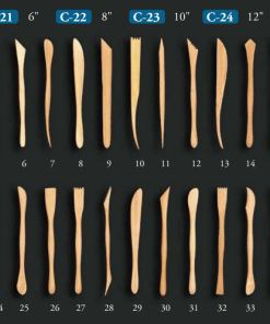 C21 - 6" Wood Modeling Tools כלים לפיסול [1pcs]