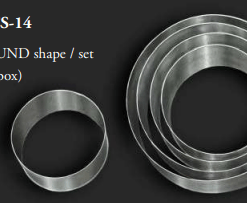 PCS-14 - חותכנים מעוגלים  [סט]